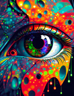 VIVA™ Mystical Eyes Collection (EXCLUSIVE) - Neon Mysticism (16"x20")