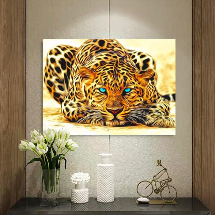 VIVA™ DIY Painting By Numbers -  Leopard (16"x20" / 40x50cm)