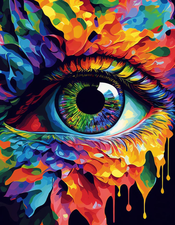 VIVA™ Mystical Eyes Collection (EXCLUSIVE) - Determination (16"x20")