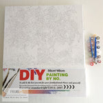 VIVA™ DIY Painting By Numbers - Snow Leopard (16"x20" / 40x50cm)