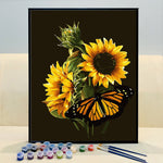 VIVA™ DIY Painting By Numbers -Sunflowers (16"x20" / 40x50cm)