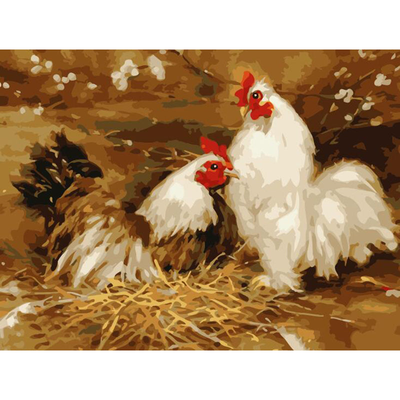 VIVA™ DIY Painting By Numbers - Chicken(16"x20" / 40x50cm)