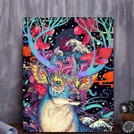 VIVA™ DIY Painting By Numbers - Christmas Deer (16"x20" / 40x50cm)