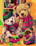 VIVA™ DIY Painting By Numbers - Teddy Bear (16"x20" / 40x50cm)