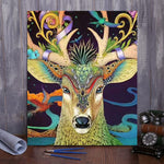 VIVA™ DIY Painting By Numbers - Deer Head (16"x20" / 40x50cm)