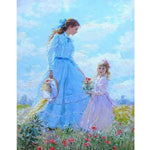 VIVA™ DIY Painting By Numbers - Mother and daughter (16"x20" / 40x50cm)