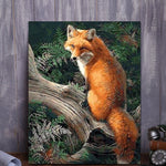 VIVA™ DIY Painting By Numbers - Fox (16"x20" / 40x50cm)