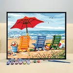 VIVA™ DIY Painting By Numbers - Vacation (16"x20" / 40x50cm)