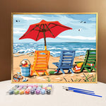 VIVA™ DIY Painting By Numbers - Vacation (16"x20" / 40x50cm)