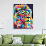 VIVA™ DIY Painting By Numbers - Lion (16"x20" / 40x50cm)