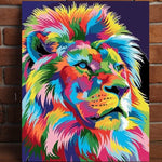 VIVA™ DIY Painting By Numbers - Lion (16"x20" / 40x50cm)