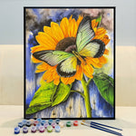 VIVA™ DIY Painting By Numbers -Sunflowers (16"x20" / 40x50cm)