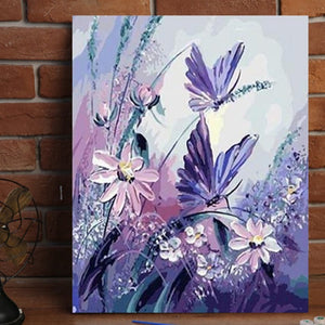 VIVA™ DIY Painting By Numbers - Butterflies (16"x20" / 40x50cm)