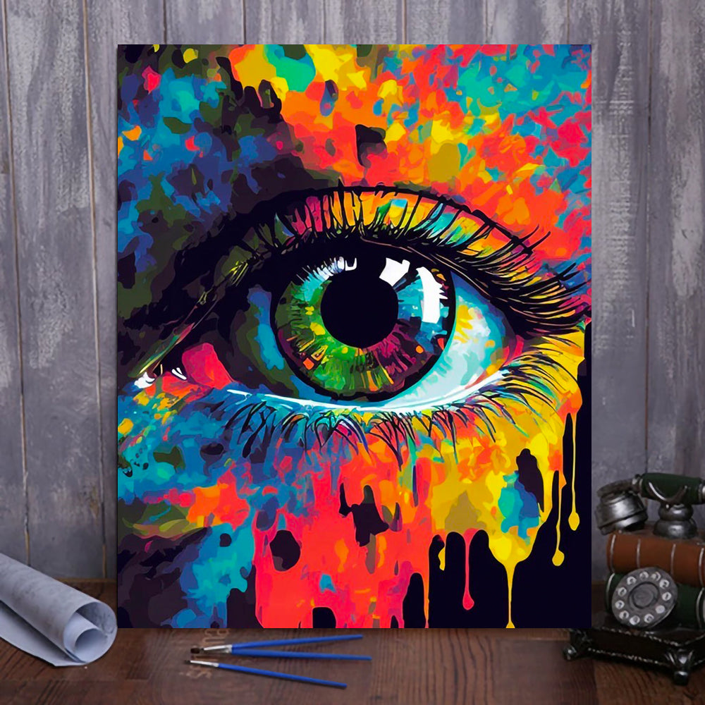 VIVA™ Mystical Eyes Collection (EXCLUSIVE) - Rainbow Vision (16"x20")