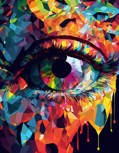 VIVA™ Mystical Eyes Collection (EXCLUSIVE) - Diamond Gaze (16"x20")