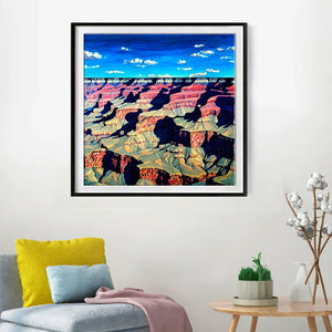 VIVA™ DIY Painting By Numbers - Grand Canyon Vista (20"x20" / 50x50cm)