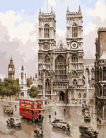 VIVA™ DIY Painting By Numbers - Westminister Abbey (16"x20" / 40x50cm)