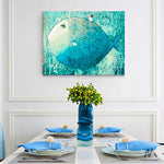 Indulge in Tranquility with VIVA™ DIY Painting By Numbers - Sleepy-Eyed Fish (16x20"/40x50cm), A Soothing and Rejuvenating Art Experience.