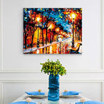 VIVA™ DIY Painting By Numbers - City Street (16"x20" / 40x50cm)