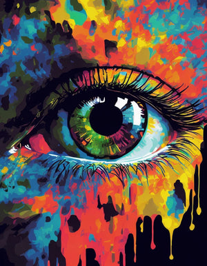 VIVA™ Mystical Eyes Collection (EXCLUSIVE) - Rainbow Vision (16"x20")