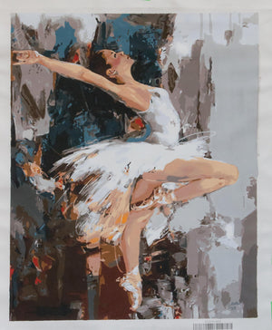 Create, Relax & Inspire: Ballet Elegance - A Soothing DIY Art Experience