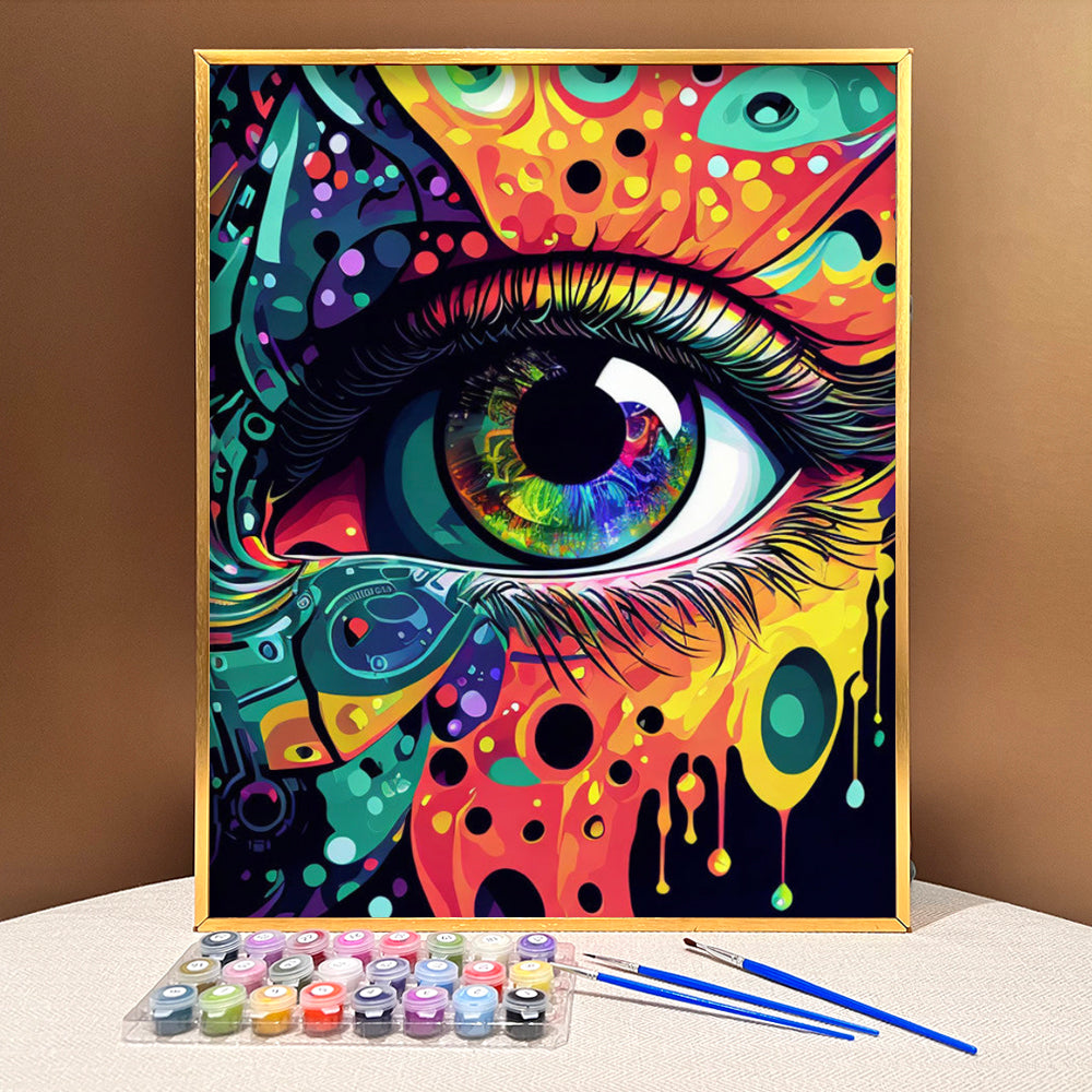 VIVA™ Mystical Eyes Collection (EXCLUSIVE) - Futuristic Fascination (16"x20")