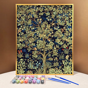 Unwind and De-stress with VIVA™ DIY Painting By Numbers - Tree of Life (16"x20"/40x50cm)