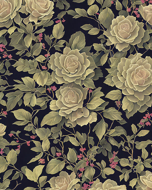 VIVA™ Garden of Life Collection (EXCLUSIVE) - Vintage Roses (16x20" / 40x50cm)