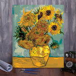 VIVA™ DIY Painting By Numbers -Sunflowers (16"x20" / 40x50cm)