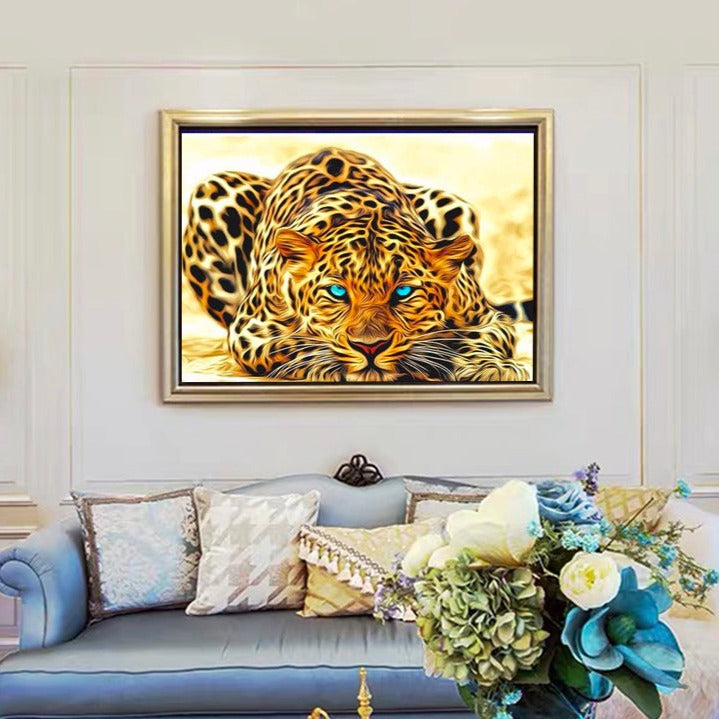 VIVA™ DIY Painting By Numbers -  Leopard (16"x20" / 40x50cm)