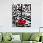 VIVA™ DIY Painting By Numbers - Red Roses (16"x20" / 40x50cm)