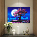 VIVA™ DIY Painting By Numbers - Moonlit Cherry (16"x20" / 40x50cm)