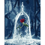 VIVA™ DIY Painting By Numbers -  Rose In Bottle (16"x20" / 40x50cm)