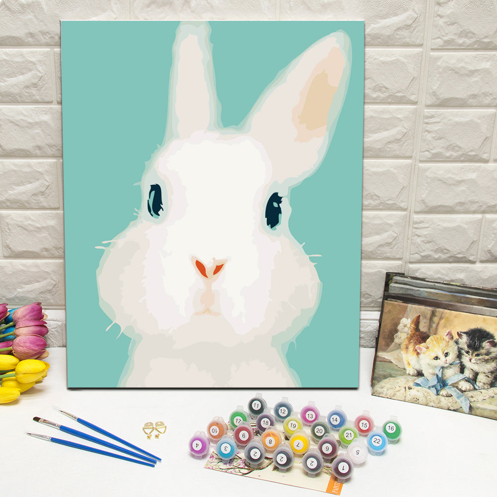 VIVA™ DIY Painting By Numbers -Bunny (16"x20" / 40x50cm)