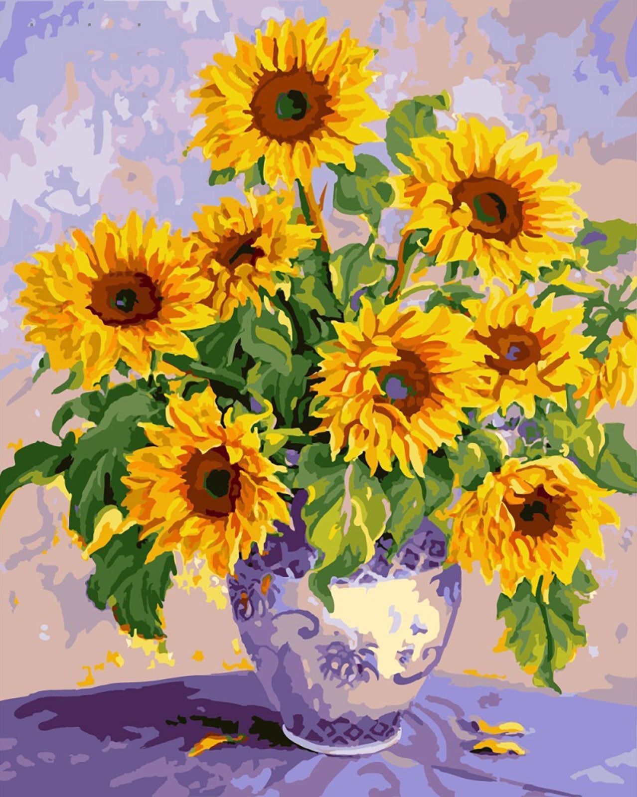 VIVA™ DIY Painting By Numbers - Beautiful Sunflower (16"x20" / 40x50cm)