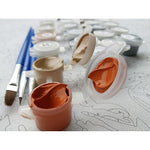 VIVA™ DIY Painting By Numbers -  Rose In Bottle (16"x20" / 40x50cm)