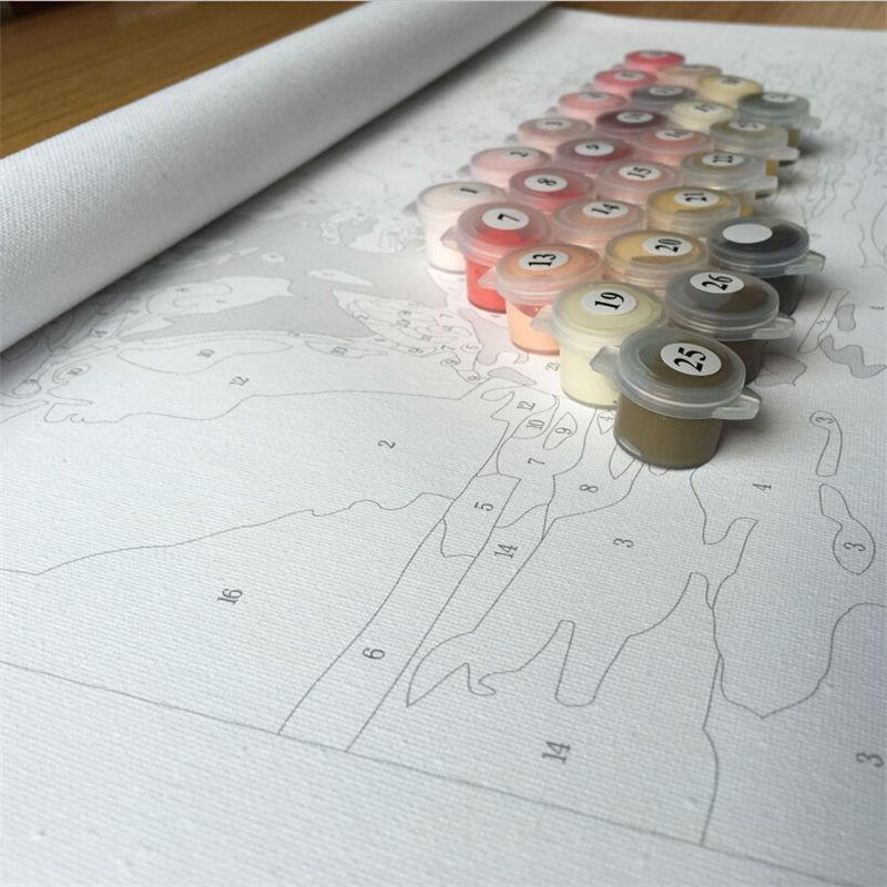 VIVA™ DIY Painting By Numbers - Riverside (16"x20" / 40x50cm)