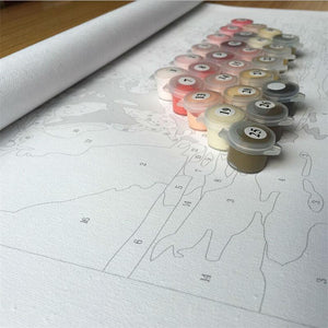 VIVA™ DIY Painting By Numbers - Riverside (16"x20" / 40x50cm)