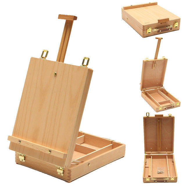 Elm Wood Multifunctional Easel Case