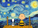 VIVA™ DIY Painting By Numbers -  Snoopy and Charlie Brown(16"x20" / 40x50cm)