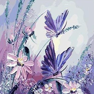 VIVA™ DIY Painting By Numbers - Butterflies (16"x20" / 40x50cm)