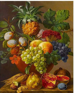 VIVA™ DIY Painting By Numbers - Fruit Basket (16"x20" / 40x50cm)