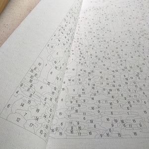 VIVA™ DIY Painting By Numbers - Koi (16"x20" / 40x50cm)