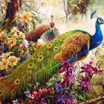 Embrace Your Inner Beauty with VIVA™ DIY Painting By Numbers - Majestic Peacock (16"x20" / 40x50cm), A Renewing and Confidence-Boosting Art Experience