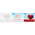 Celebrate the Beauty of Love and Nature with VIVA™ DIY Painting By Numbers - Heartwood (16x20" / 40x50cm), a Heart-Shaped Tree Art Experience to Relax and Inspire