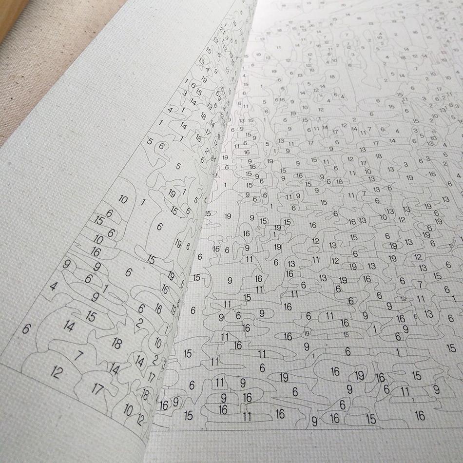 VIVA™ DIY Painting By Numbers - The Mediterranean Sea (16"x20" / 40x50cm)