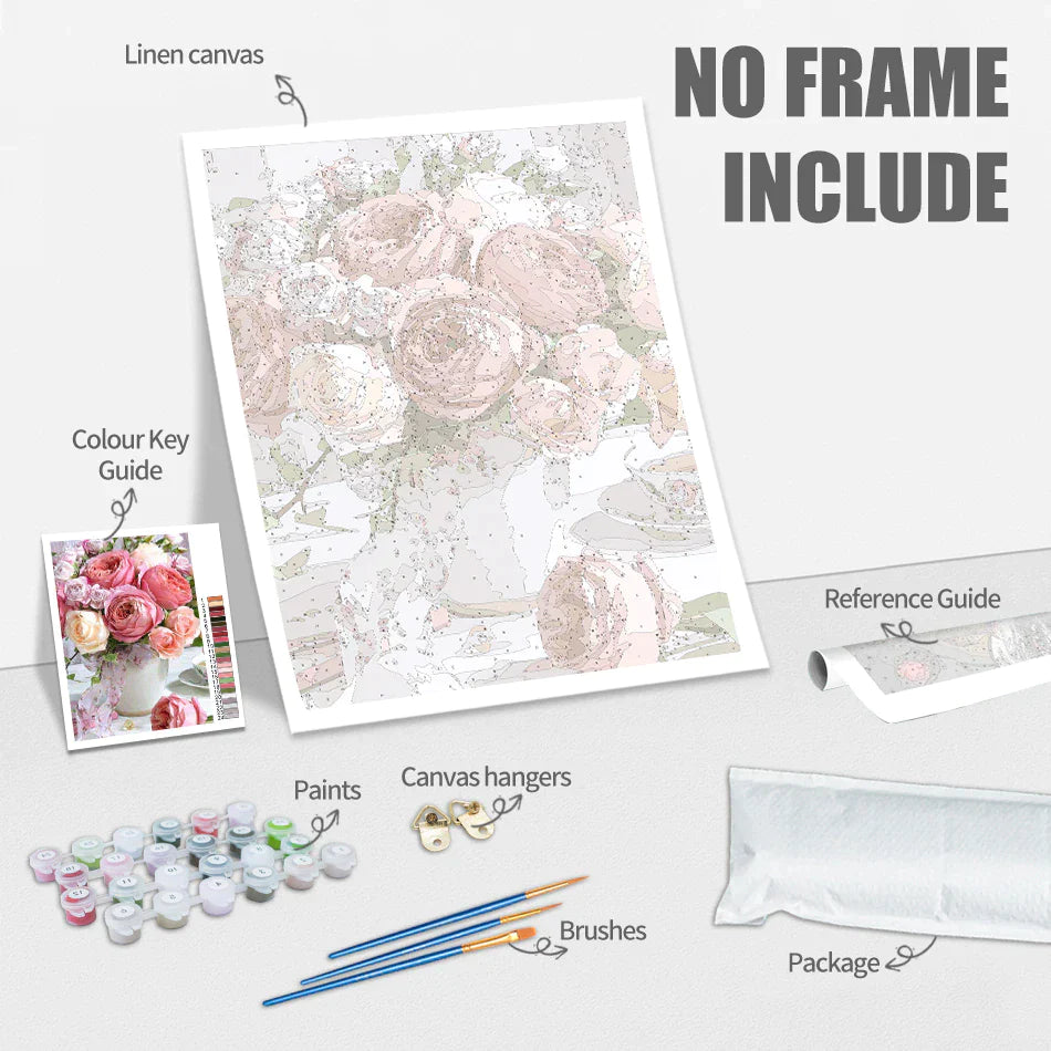 Create, Relax & Inspire: Ballet Elegance - A Soothing DIY Art Experience