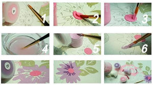 VIVA™ DIY Painting By Numbers - Garden (16"x20" / 40x50cm)