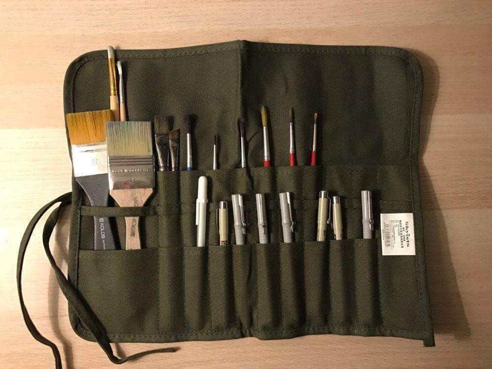 Canvas Roll Up Case