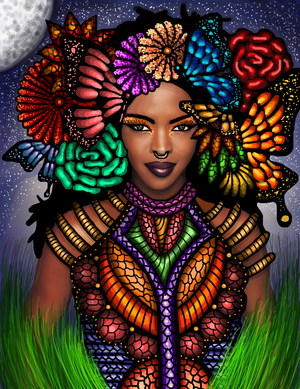 VIVA™ DIY Painting By Numbers - African Woman(16"x20" / 40x50cm)